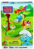 Mega Bloks Smurfs - Lazy Smurf Figure Set